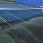 Tennis Court Pressure Washing